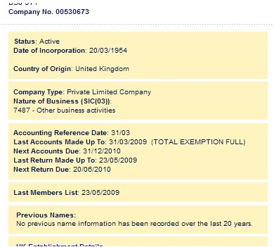 英國公司注冊(cè)